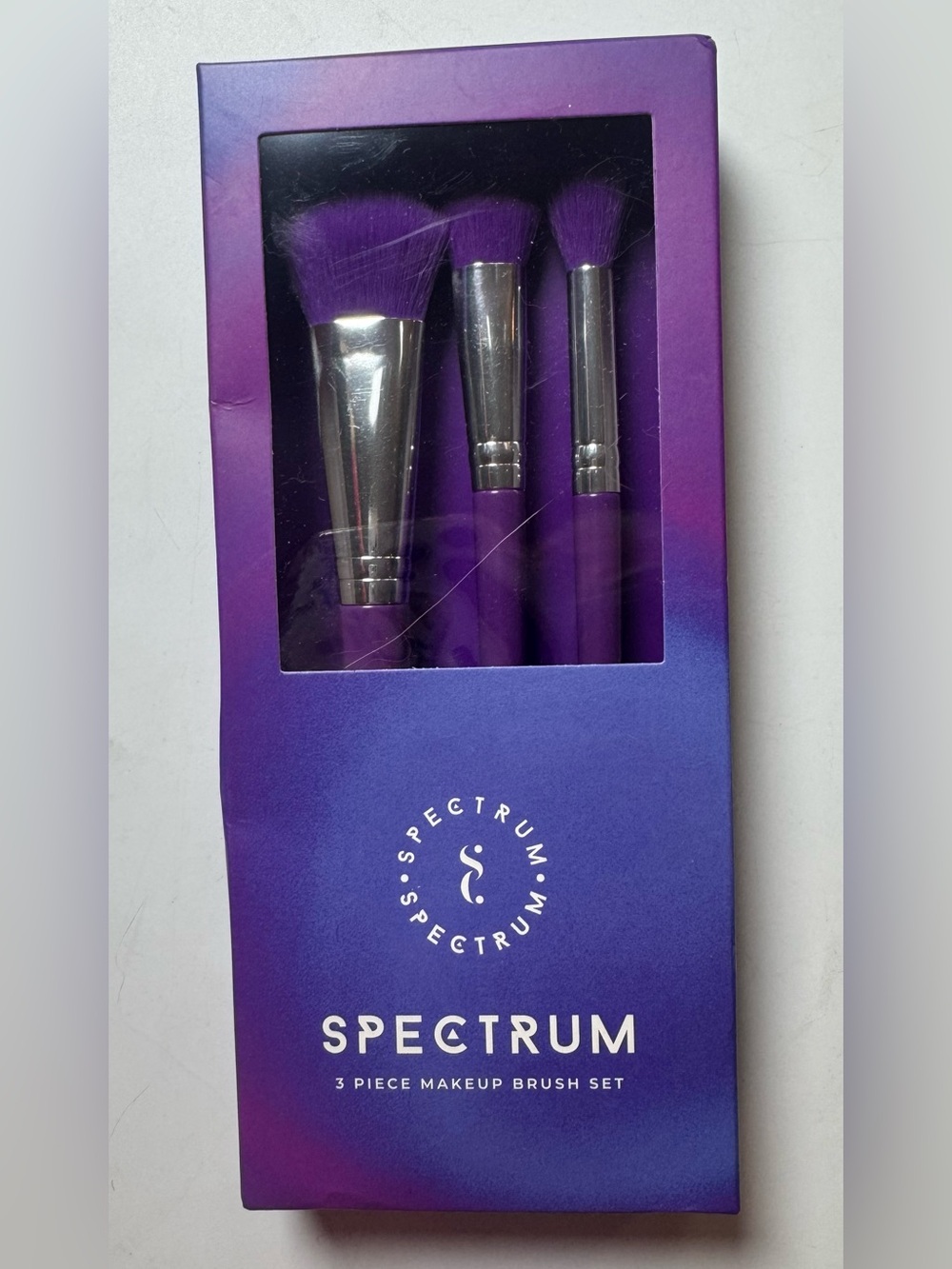 Spectrum 3-Pc Makeup Brush Set B32 A76 A75 Vegan Cruelty-Free
